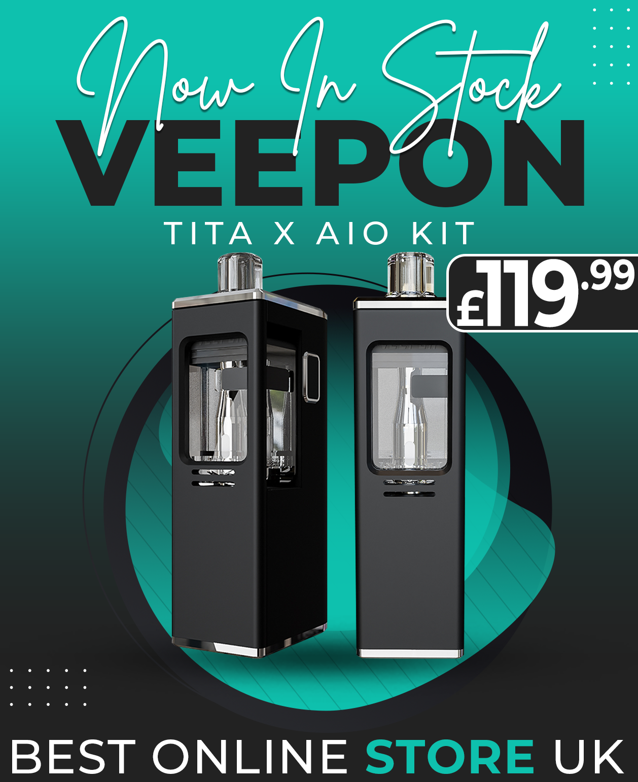 HOT NEW STOCK DROPPED - TITA X AIO    - Ecig One