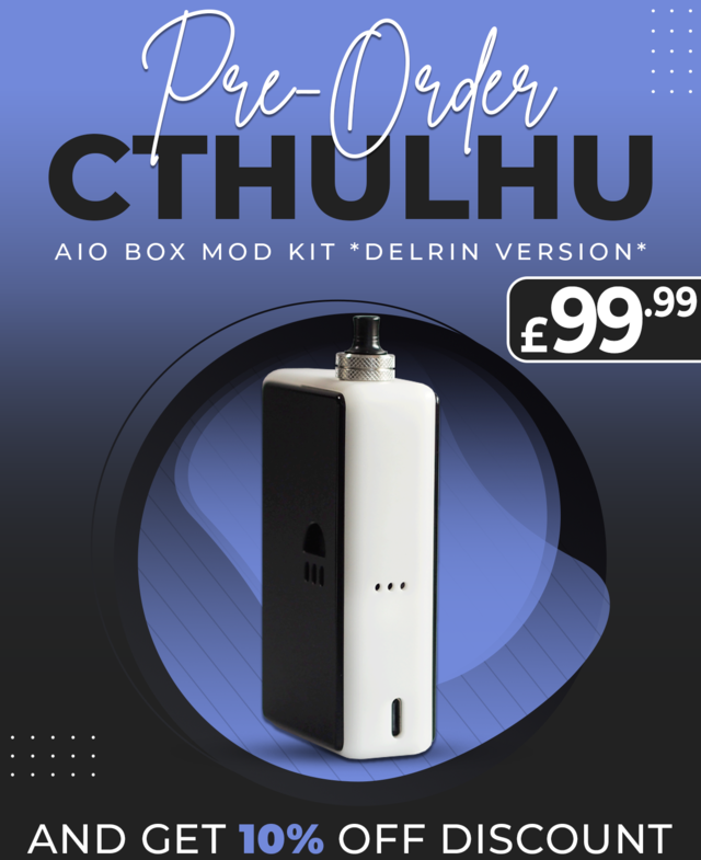 😍 PREORDER THE NEW CTHULHU AIO DELRIN EDITION FOR 10% OFF