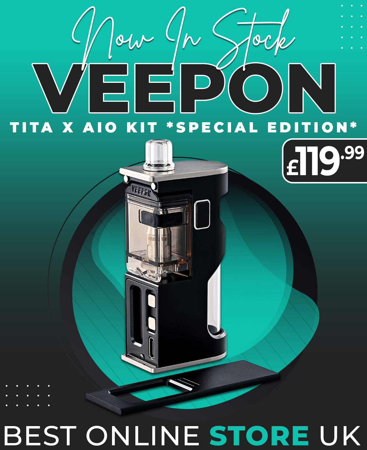 VEEPON TITA X AIO - タバコグッズ