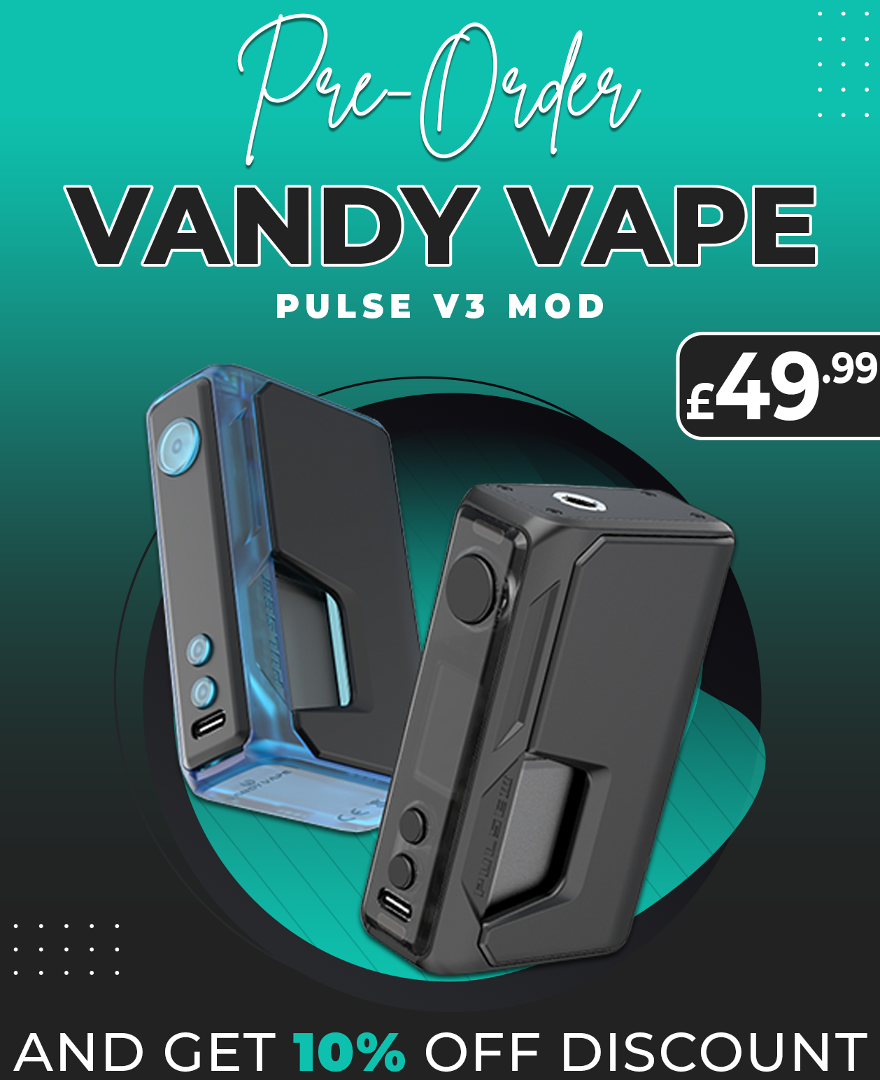 😈 VANDY VAPE PULSE V3 MOD 😈 Ecig One