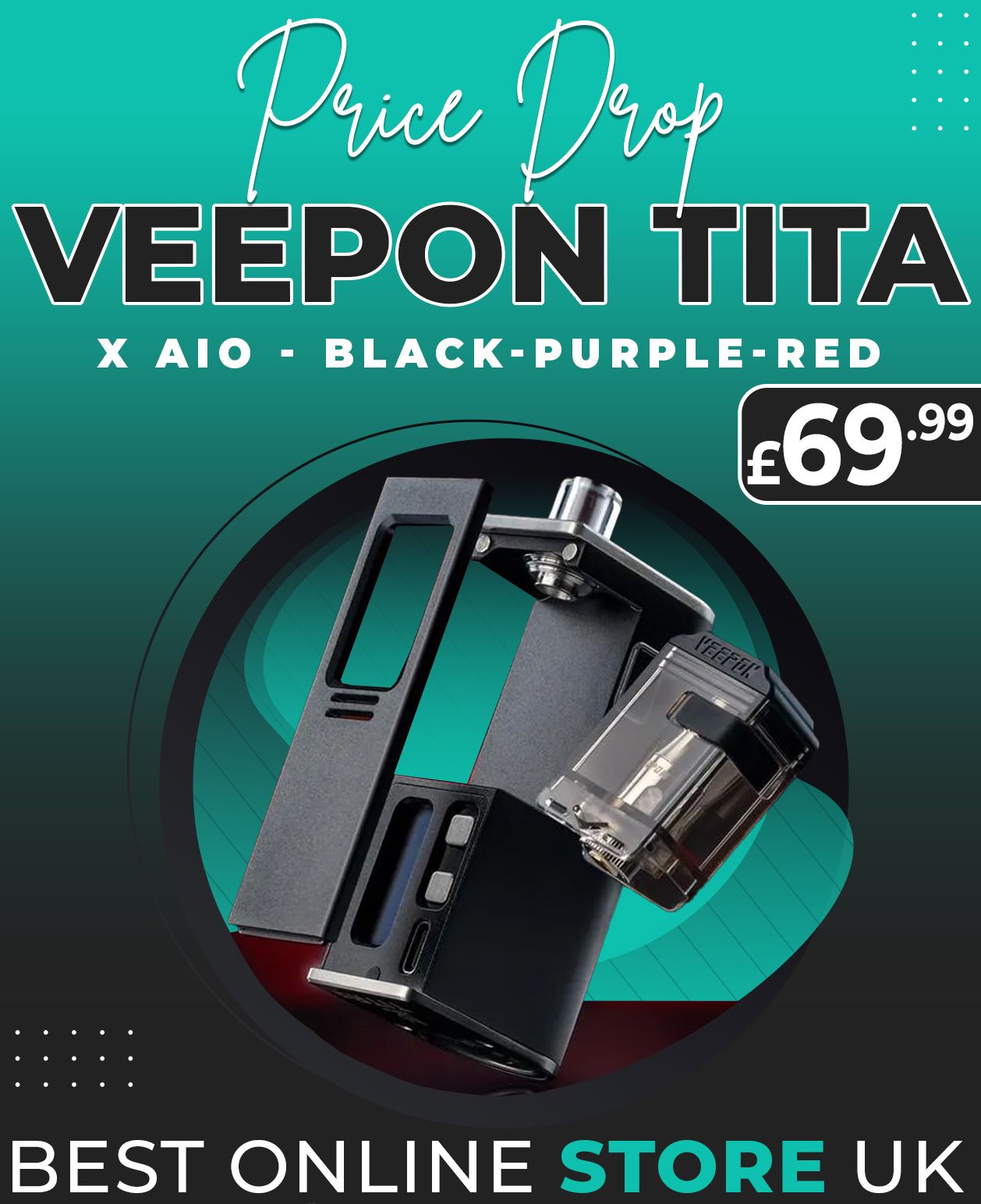 VEEPON TITA X AIO - タバコグッズ